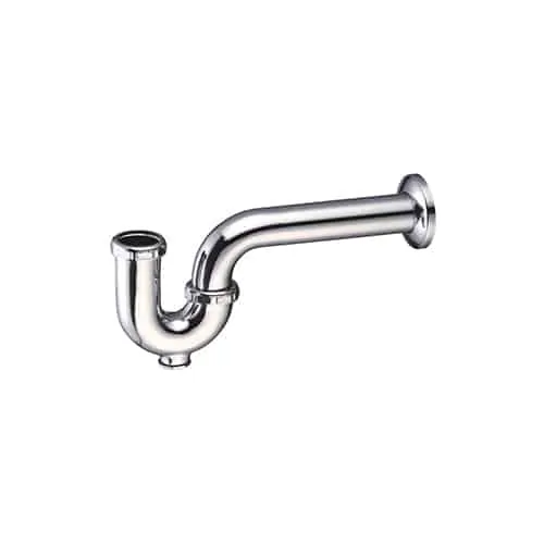 17-Gauge P-Trap with Flange and Cleanout