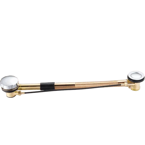 Rotary Bathtub Water Device Sewer Pipe Bathtub Drain with Overflow