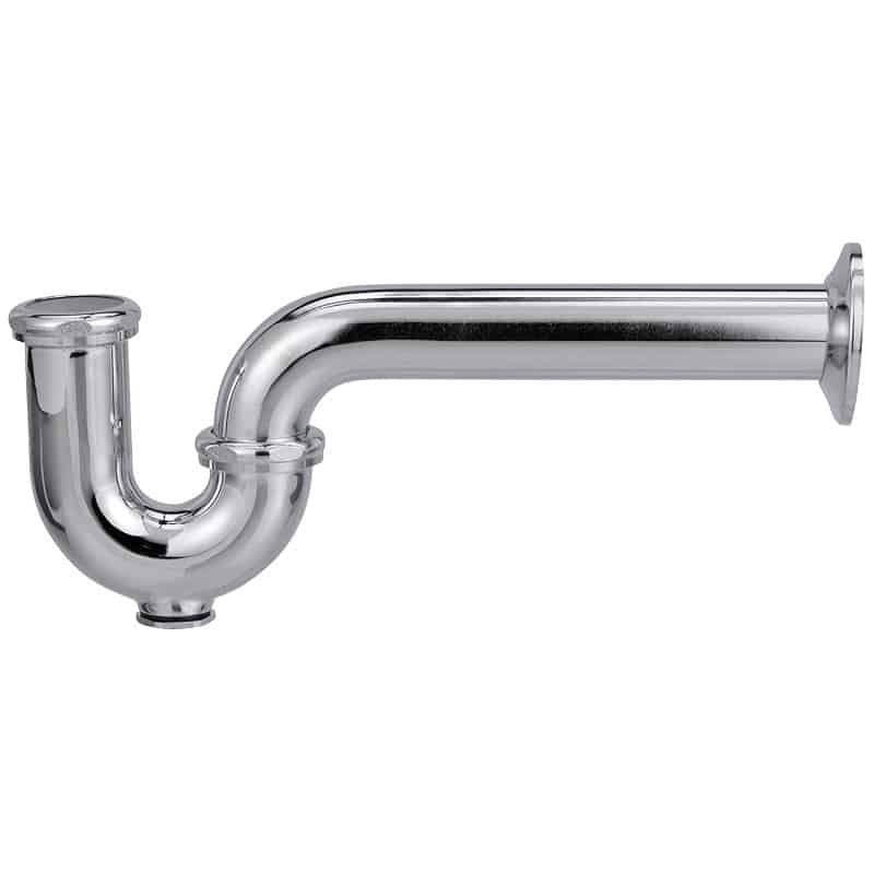 P-Trap with Cleanout Plug
