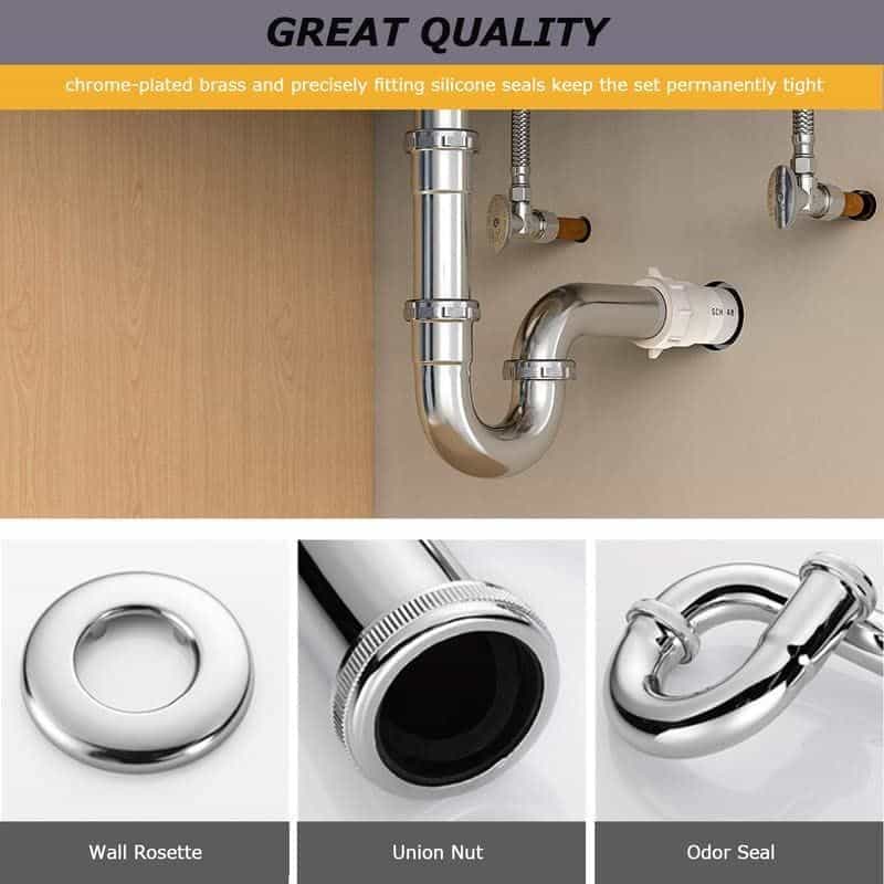 Lavatory Plumber Drain P-Trap - Image 3